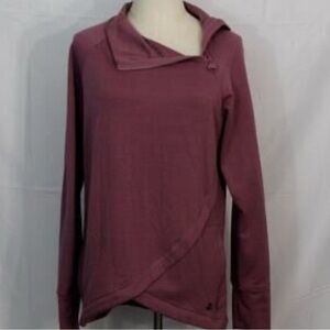 Jones New York Women's Cowl Neck Sweater - Plum